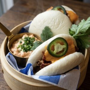 BUŁECZKI BAO Z PASTRAMI